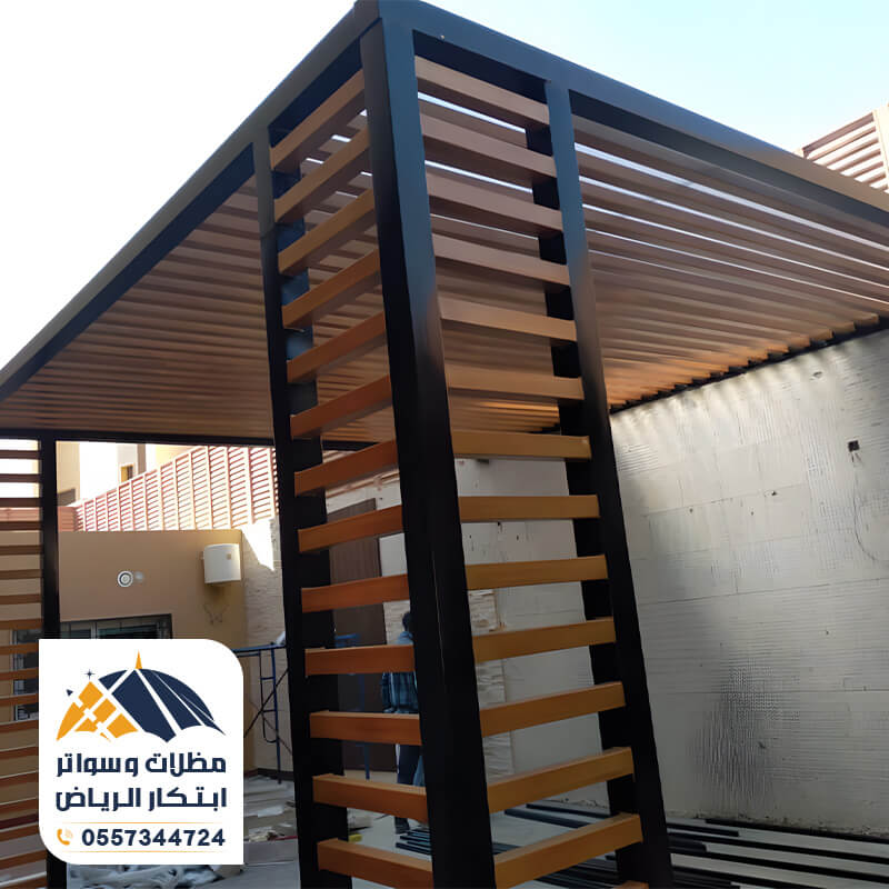 برجولات حدائق مؤسسة مظلات وسواتر ابتكار الرياض