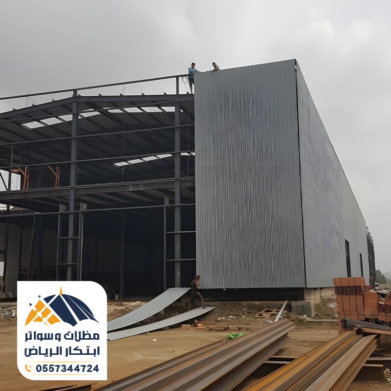 تركيب هناجر في الرياض