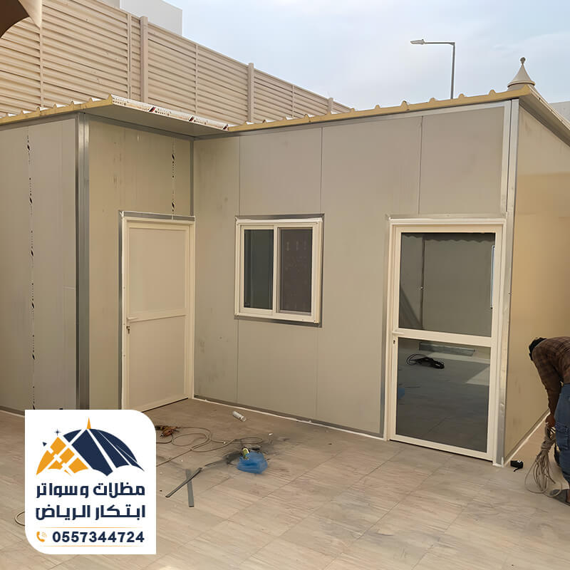 غرف ساندوتش بانل عزل حراري