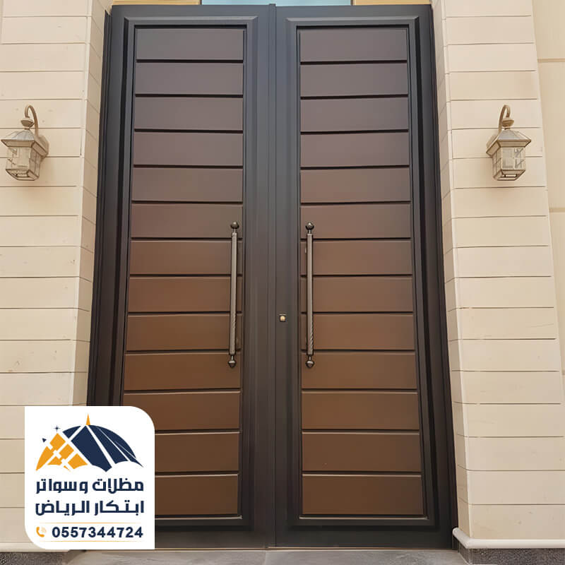 أبواب حديد للعمائر