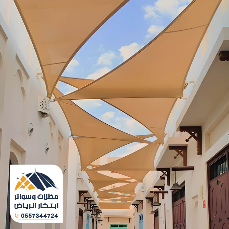 مظلات شد انشائي مؤسسة مظلات وسواتر ابتكار الرياض