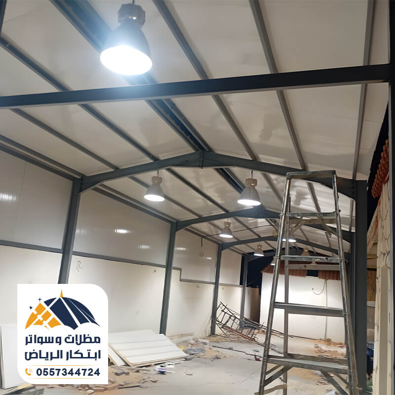 هنجر ساندوتش بانل حديث بعزل حراري عالي الجودة