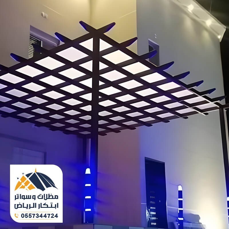 برجولات لكسان بعزل حراري وضوء طبيعي