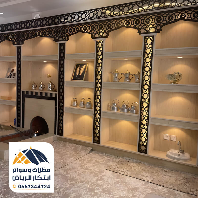 خيمة تراثية فاخرة من الداخل مؤسسة ابتكار الرياض