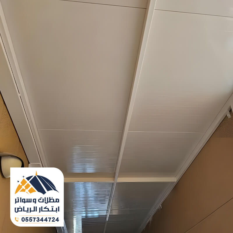 سقف ملحق ساندوتش بانل مؤسسة ابتكار الرياض