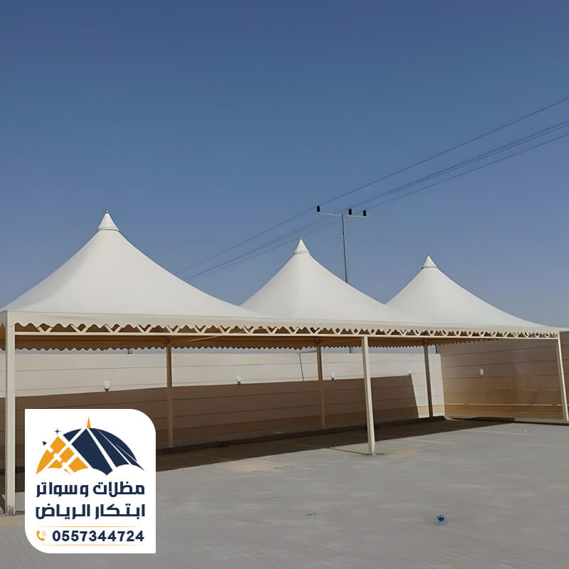 مظلات مواقف سيارات قبب