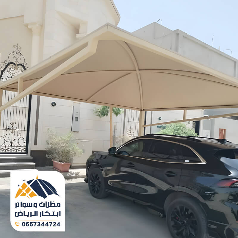 فنين متخصصين في تركيب المظلات مؤسسة ابتكار الرياض