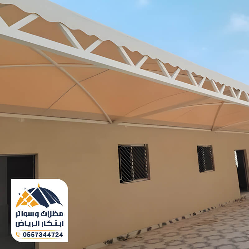 مظلات حماية المصلين في المساجد