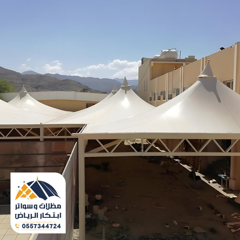 مظلات حماية طلاب مدارس عالية الجدودة