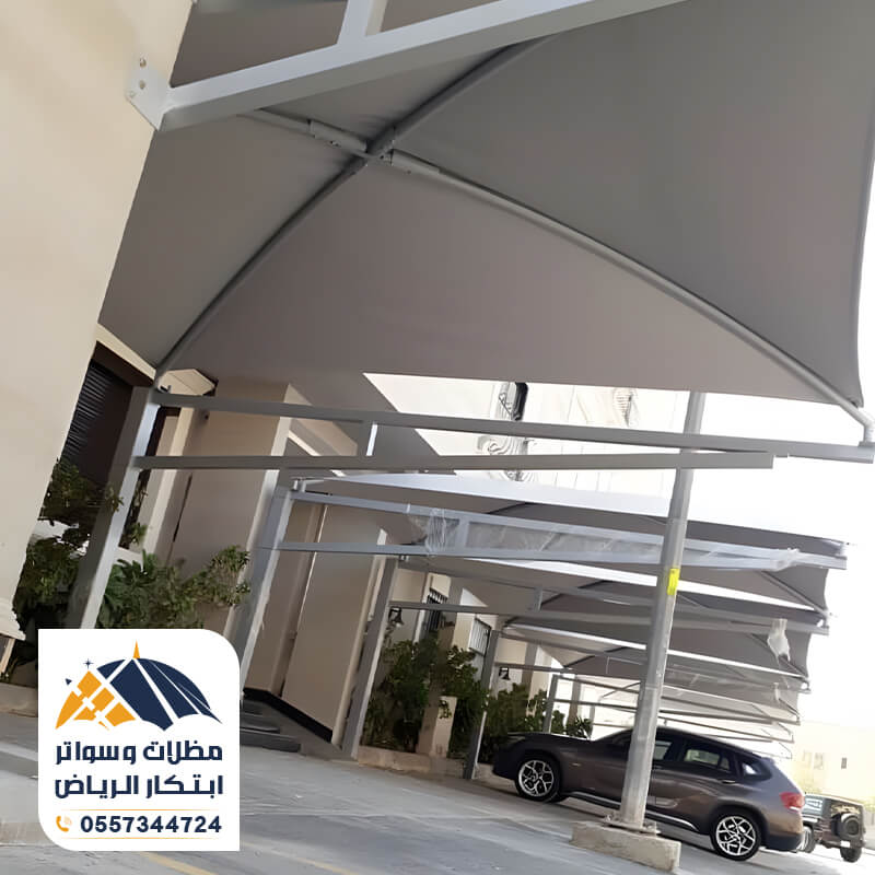 مظلات سيارات مقاومة للرياح الشديدة والعواصف