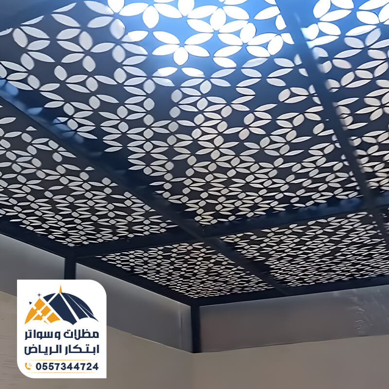 تركيب مظلات حديد قص ليزر