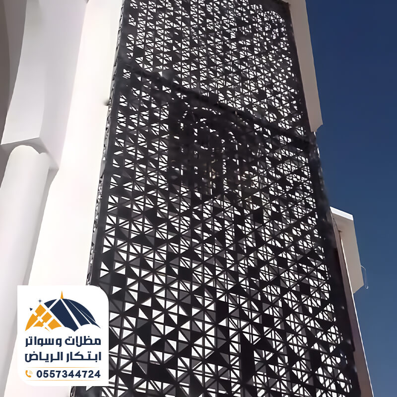 تصاميم واجهات قص ليزر مودرن بالرياض