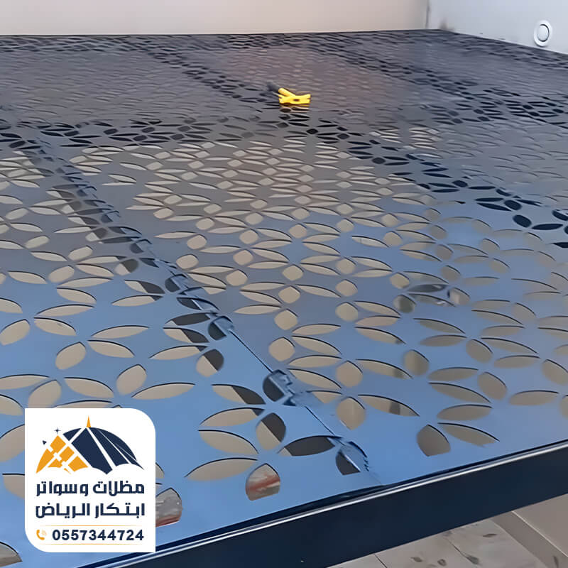 مظلات حديد ليزر