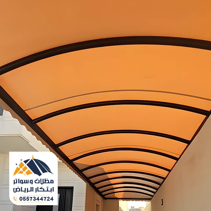 مظلات ممرات الرياض