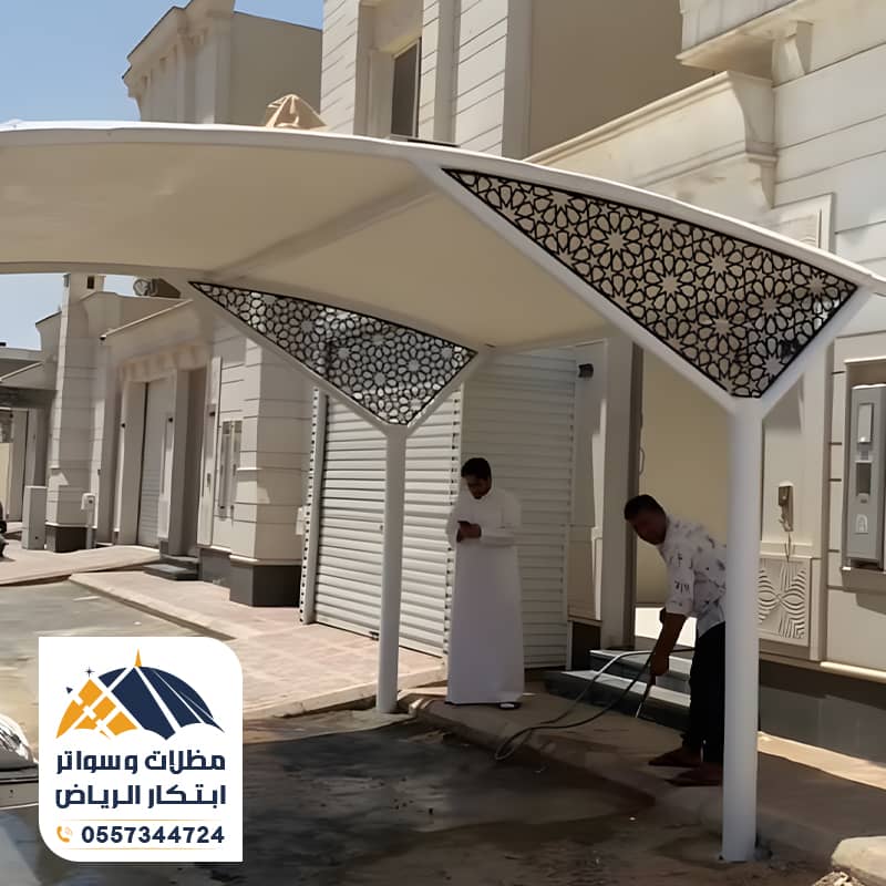 حداد تفصل وتركيب مظلات سيارات
