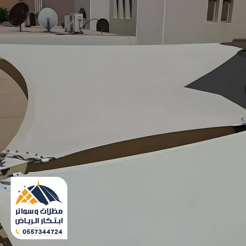 مظلات سيارات الرياض بالشد الانشائي