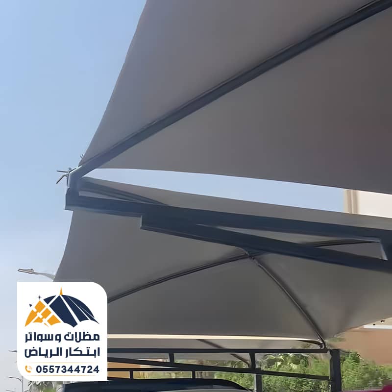 تكلفة تنفيذ مظلات سيارات