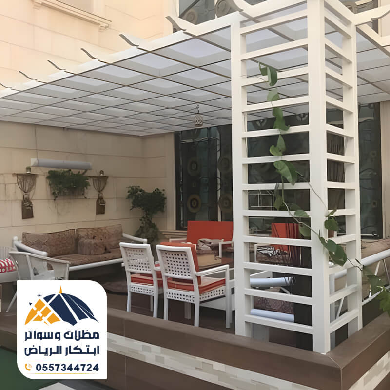 تنفيذ برجولات لكسان بجودة عالية مؤسسة ابتكار الرياض