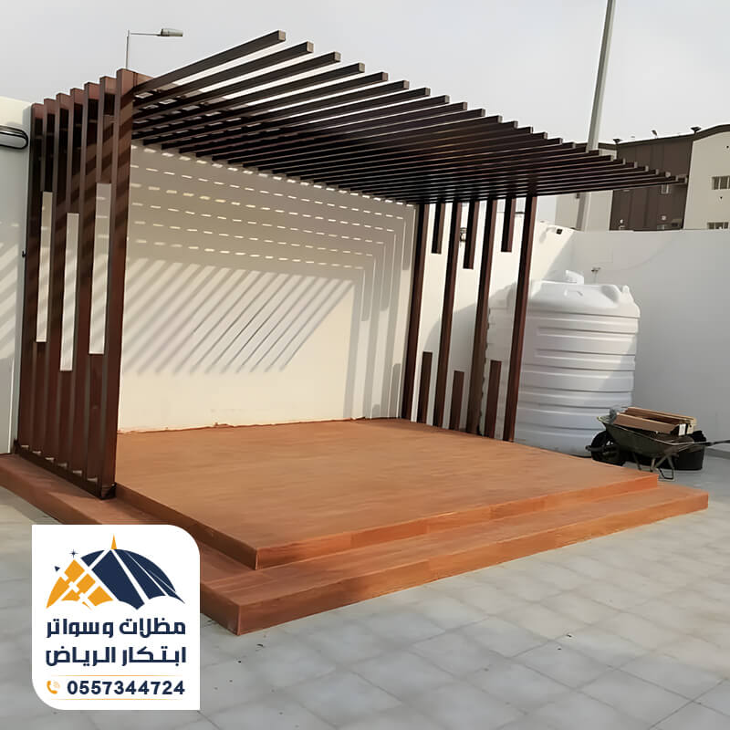 تنفيذ افضل انواع البرجولات من مؤسسة ابتكار الرياض