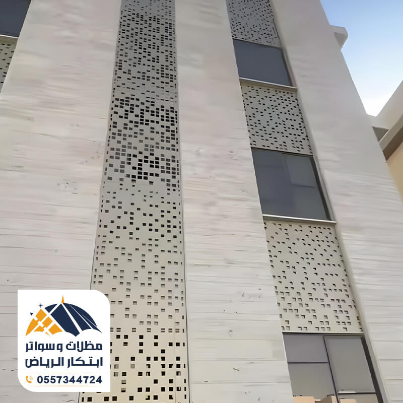 واجهات فلل وشركات قص ليزر ذهبي حديث